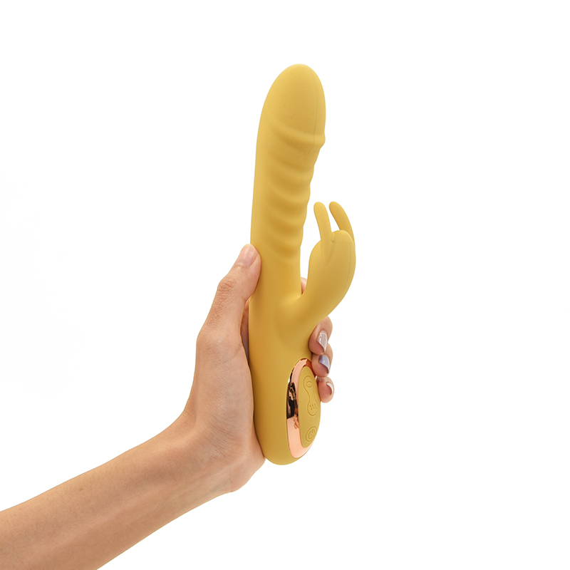 Giocattolo del sesso del vibratore di spinta del dildo del grande coniglio di prezzo di fabbrica per le donne 10 vibrazioni di frequenza